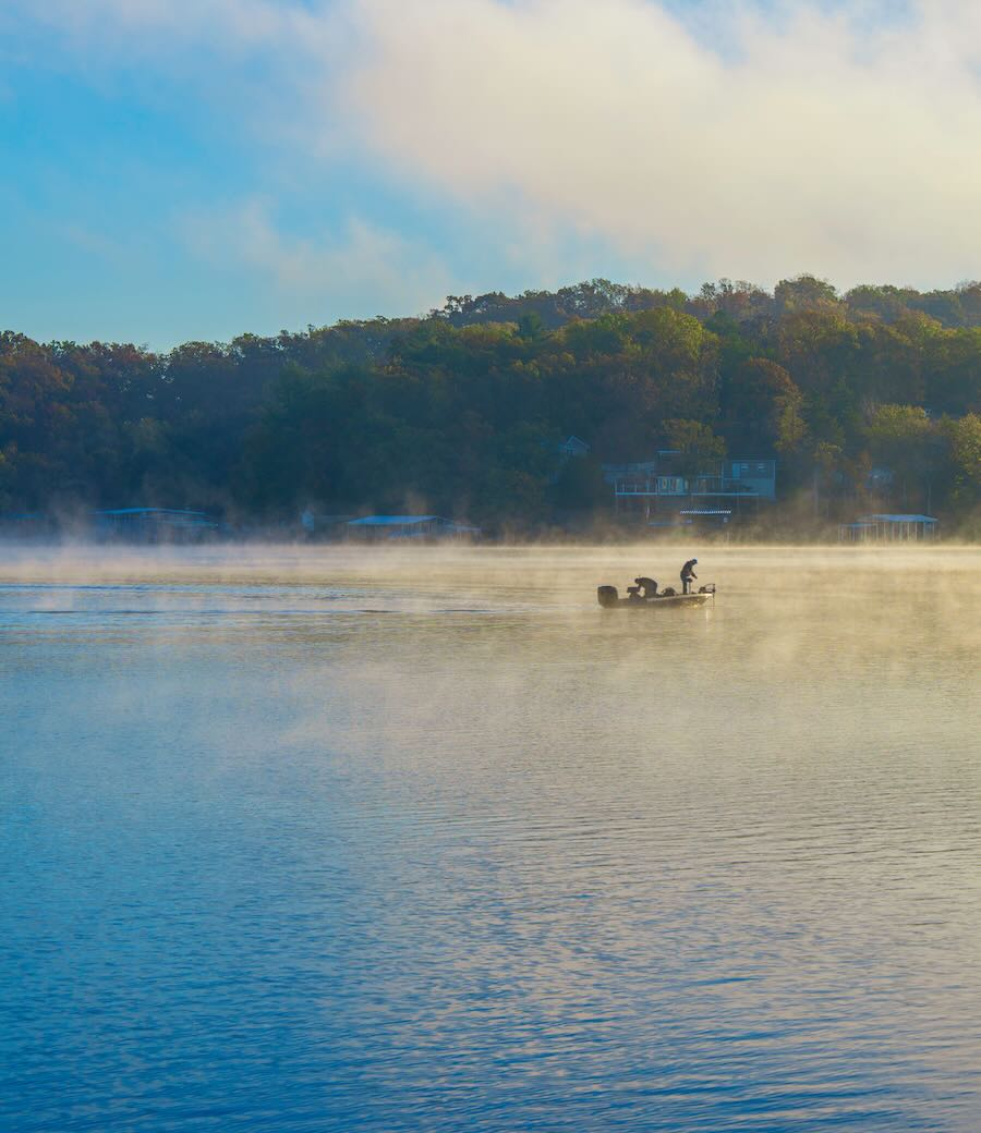 Foggy Morning at Lake of the Ozarks 